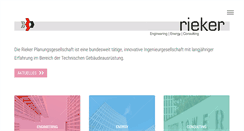 Desktop Screenshot of ib-rieker.de